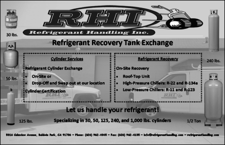 refrigerant equipment