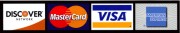 Discover Mastercard Visa American Express